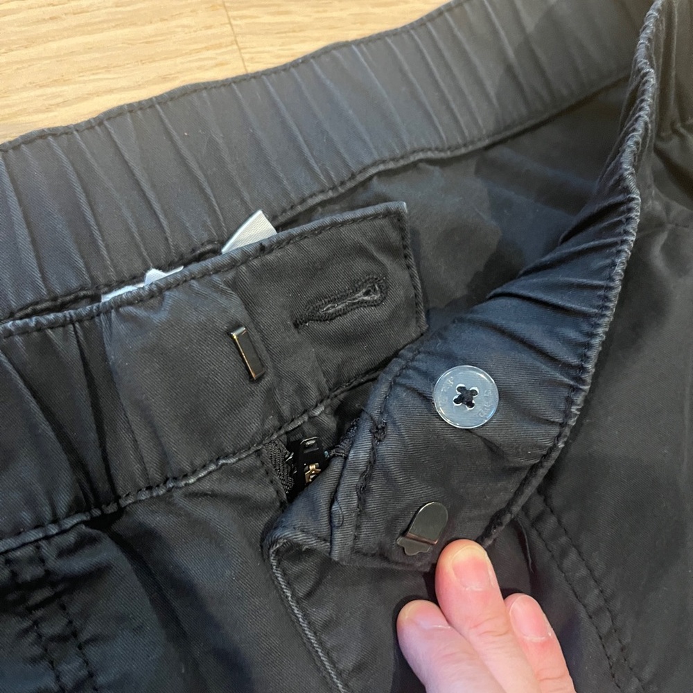 High Rise Easy Wide-Leg Khakis - Picture 7 of 9